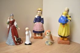 A Royal Doulton bone china limited edition figurine 'Anne Boleyn' HN 3232 by Pauline Parsons limited