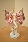 A Royal Doulton bone china Prestige Butterfly Ladies limited edition figurine 'The Peacock' modelled
