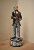 A Royal Doulton bone china limited edition figure from the Pioneers Collection 'Michael Faraday'