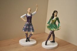 Two Royal Doulton limited edition Dances of the World series figurines comprising 'Irish Celtic