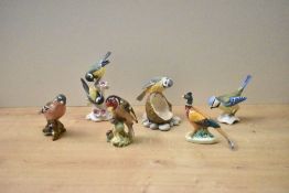 A Beswick Pottery 'Pheasant' bird study model number 767A (First Version) by Mr Watkin in red