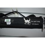 A 7pc travelling/ Poachers fly rod by BTi-Sports The last Viking 9ft 6in #5 in original soft and