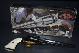 A F.LLI PIETTA Historical Reproduction 1858 New Model Army .380 Steel Frame Model HK Revolver, in