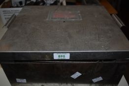 A brooks original Home smoker complete with sawdust and instructions