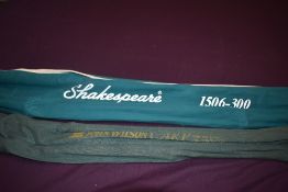 A John WILSON MASTERLINE RYOBI - 12ft CARP ROD 1.75lb test curve in original sleeve and a