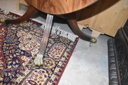 A traditional vintage Middle Eastern rug, labelled for Carmel Carpets and Debenhams 'Solomon' ,