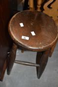 A traditional turned stool