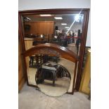 Three assorted mirrors