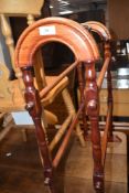 A reproduction Victorian style towel rail