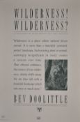 After Bev Doolittle (American b.1947) colour poster print 'Wilderness Wilderness' ethereal lake