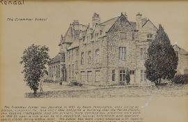 Local Interest* Alfred Wainwright (British 1907-1991) an original pen and ink drawing 'The Grammar