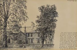 Local Interest* Alfred Wainwright (British 1907-1991) an original pen and ink drawing 'The Old