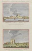 After M.Coote (engraver British 1758-1801) hand coloured engraving Picturesque views of the