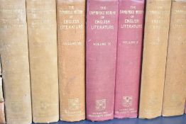 A collection of The Cambridge History of English Literature volumes 1-14