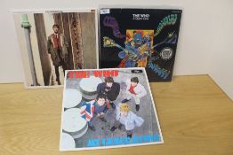 A lot of three classic ' Who ' recordings - later pressings with an original Quadrophenia OST /