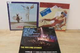 A Rolling Stones six album lot as per photos - all VG+ at least with the Beggars Banquet having some