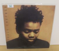 An original vinyl of the Tracy Chapman self titled 1988 album - now becoming rare VG+/VG+ with inner