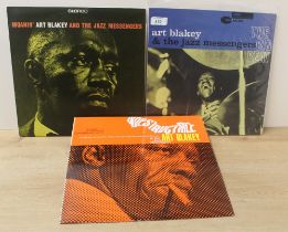 A lot of three Blue Note jazz albums - a great archive on offer here - mostly later pressings from
