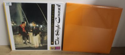 A lot of two Style Council sealed repressings - ' introducing ' on magenta vinyl from 201 and '