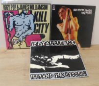 A lot of four albums by Iggy Pop / The Stooges - great music and recommended