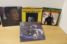 A seven album lot - jazz interest - Billie Holiday- recommended vocal jazz