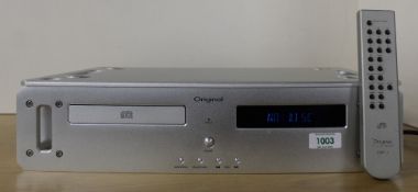 An ' ORIGINAL ' CD 2008F high end Compact Disc player : solid aluminium construction ( a really