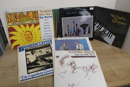 A sixteen album jazz interest lot - leaning more to old time / tradition jazz rather than modern -