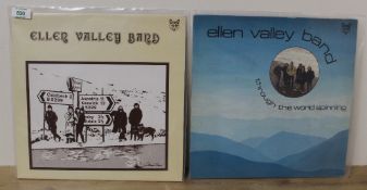 A lot of two albums by the Ellen Valley Band - folk rock / celtic interest - small label private