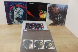 A lot of five Jimi Hendrix records as in photos - please feel free to come and view - Electric