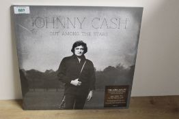 A sealed / mint Johnny Cash ' out among the stars ' album - 2014 press