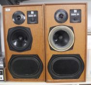 A pair of vintage Kef Model 104 reference series Speakers - we recommend viewing - tweeters need
