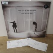 A copy of ' push away the sky ' 2013 by Nick Cave and the Bad Seeds - NM/NM comes with gig tickets -