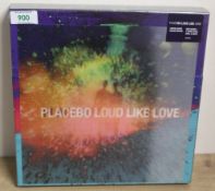 A sealed / mint box set by Placebo ' Loud Like Love ' 2 x 10' / 1 x 10' etched / 2 x 10' vinyl /