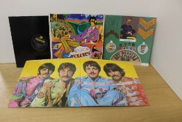 A Beatles later press Parlophone Sgt Peppers Lonely Hearts Club Band - with gatefold sleeve and '