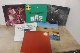 A six record lot with early ZZ Top , The Who and more