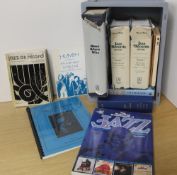 A selection of Blues and Jazz books as in the photos - some interesting reading on offer here