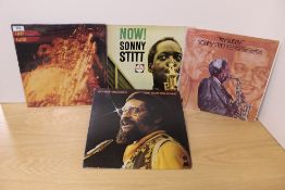 A lot of Jazz interest Vinyl records with titles by Sonny Rollins and Sonny Stitt - all VG+/VG+ or