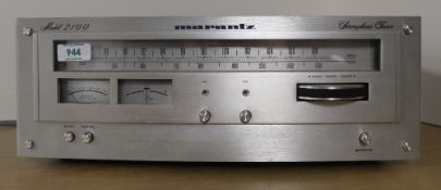 A vintage Marantz radio Stereophonic Tuner