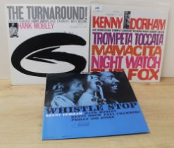 A lot of three Blue Note jazz albums - a great archive on offer here - mostly later pressings from