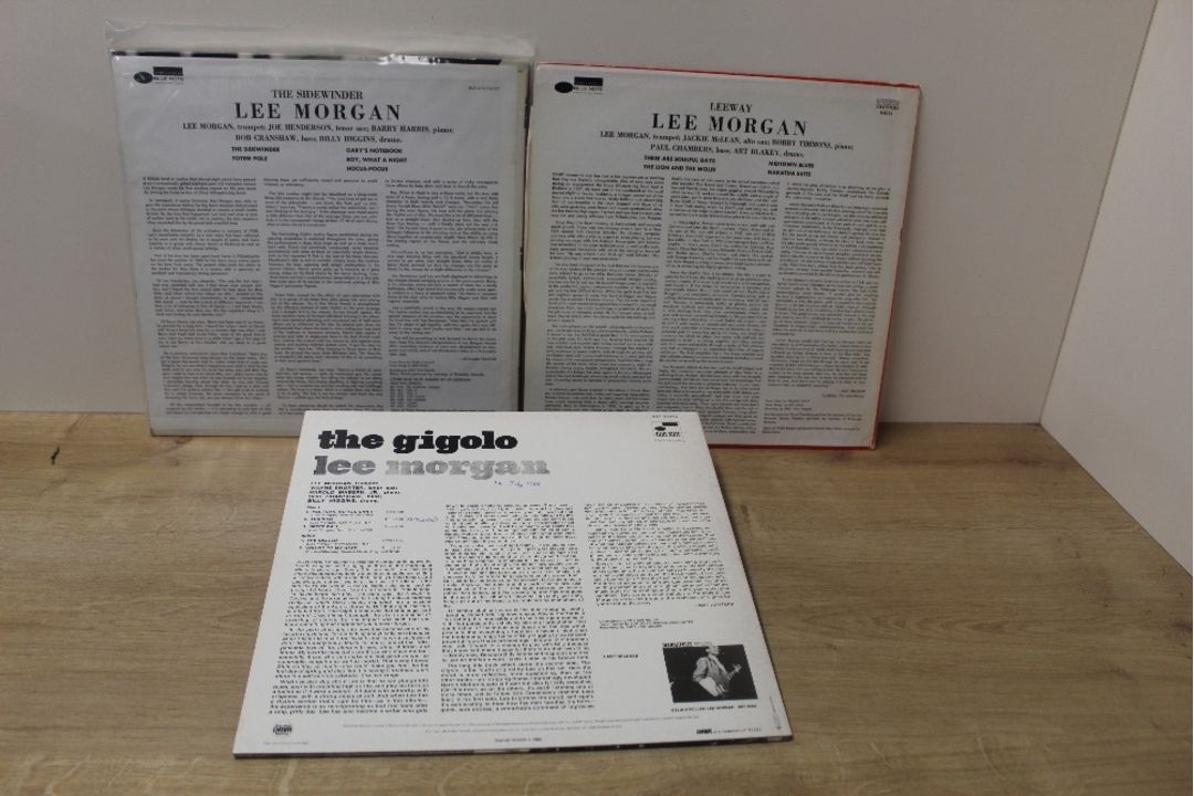 A lot of three Blue Note jazz albums - please note these are later pressings - you are unlikely to - Image 2 of 2
