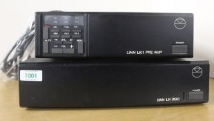 A Linn LK1 / LK 280 Pre Amp and Power Amp Combinaion : in good working and cosmetic order , comes