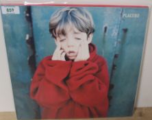 A 2015 Placebo ' self titled ' RSD press - 180g red translucent vinyl - remastered - NM/NM - not