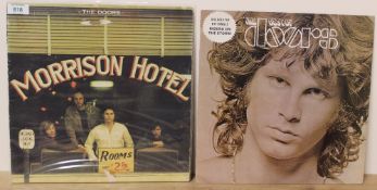 A lot of two later Doors pressings as in photos - showi sleeve wear as in photos