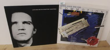 A lot of two albums by Lloyd Cole and the Commotions - indie / ssw interest
