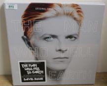 A sealed mint ' The Man who fell to Earth ' box set - 2 x vinyl / 2 x CD - unopened / unplayed -