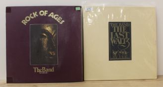 A lot of two albums by the Band - the Last Waltz and Rock of Ages which does have some sleeve wear