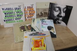 A sixteen album lot of various jazz recordings as in photos - all in VG+ or better generally -