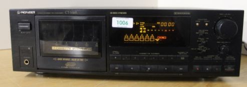 A Pioneer CT M6R multi cassette player : A fully operational six cassette player / recorder - in