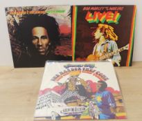 A lot of five Reggae albums with Wailers and more - the Harder we come soundtrack is highly