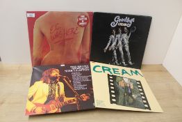 A four album Cream and Clapton lot - viewing recommended